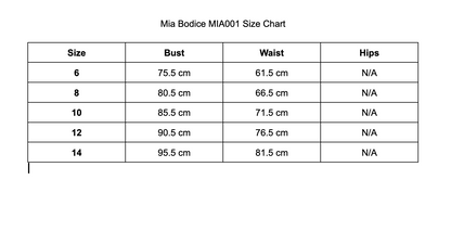 Mia Bodice Pattern - Simple Ballet Bodice - Digitial PDF